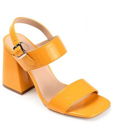 Women's Adras Sandal Orange $41.80 Shoes