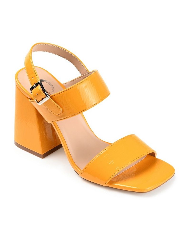 Women's Adras Sandal Orange $41.80 Shoes