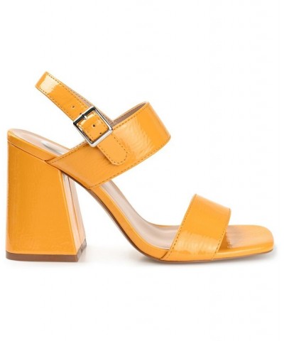 Women's Adras Sandal Orange $41.80 Shoes