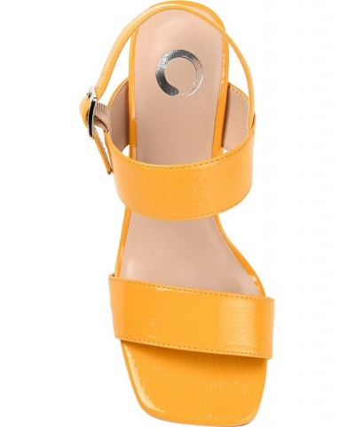 Women's Adras Sandal Orange $41.80 Shoes