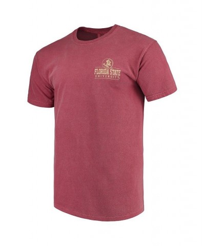 Men's Garnet Florida State Seminoles Comfort Colors Campus Icon T-shirt $17.64 T-Shirts