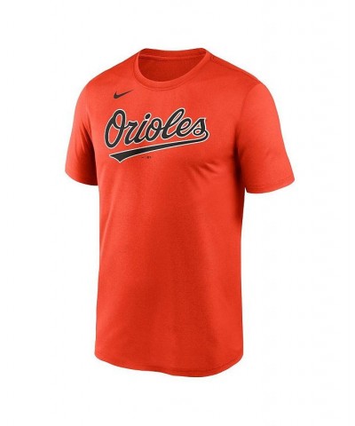 Men's Orange Baltimore Orioles New Legend Wordmark T-shirt $20.50 T-Shirts