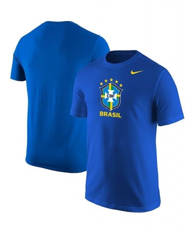 Men's Royal Brazil National Team Core T-shirt $17.20 T-Shirts