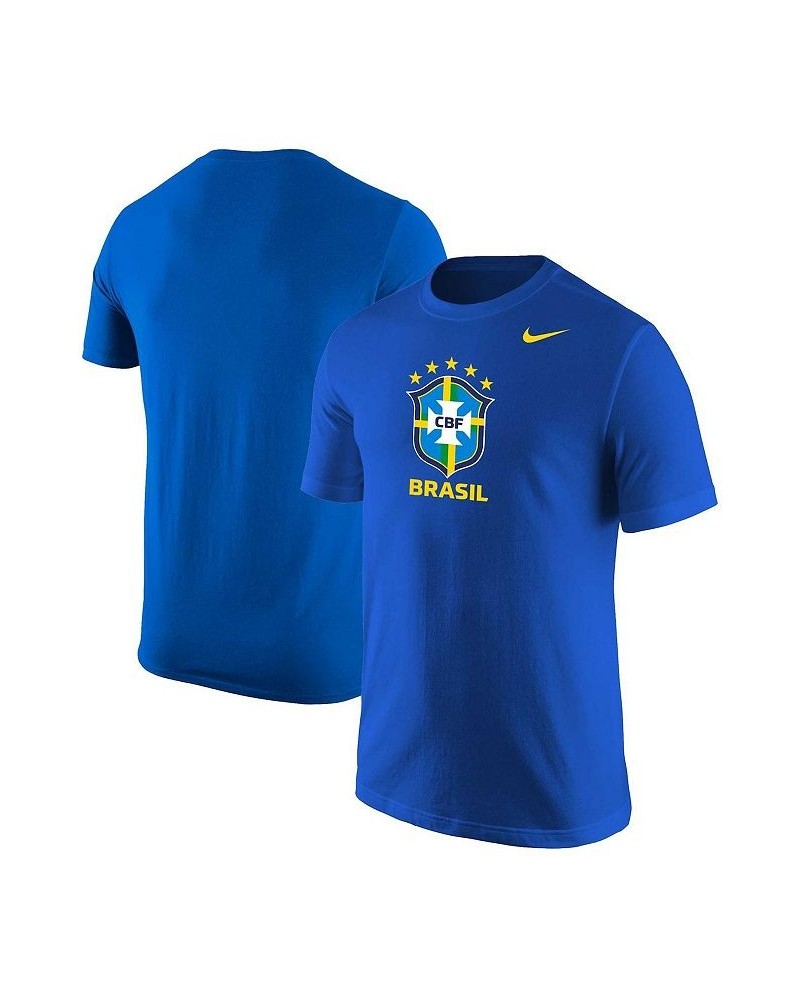 Men's Royal Brazil National Team Core T-shirt $17.20 T-Shirts