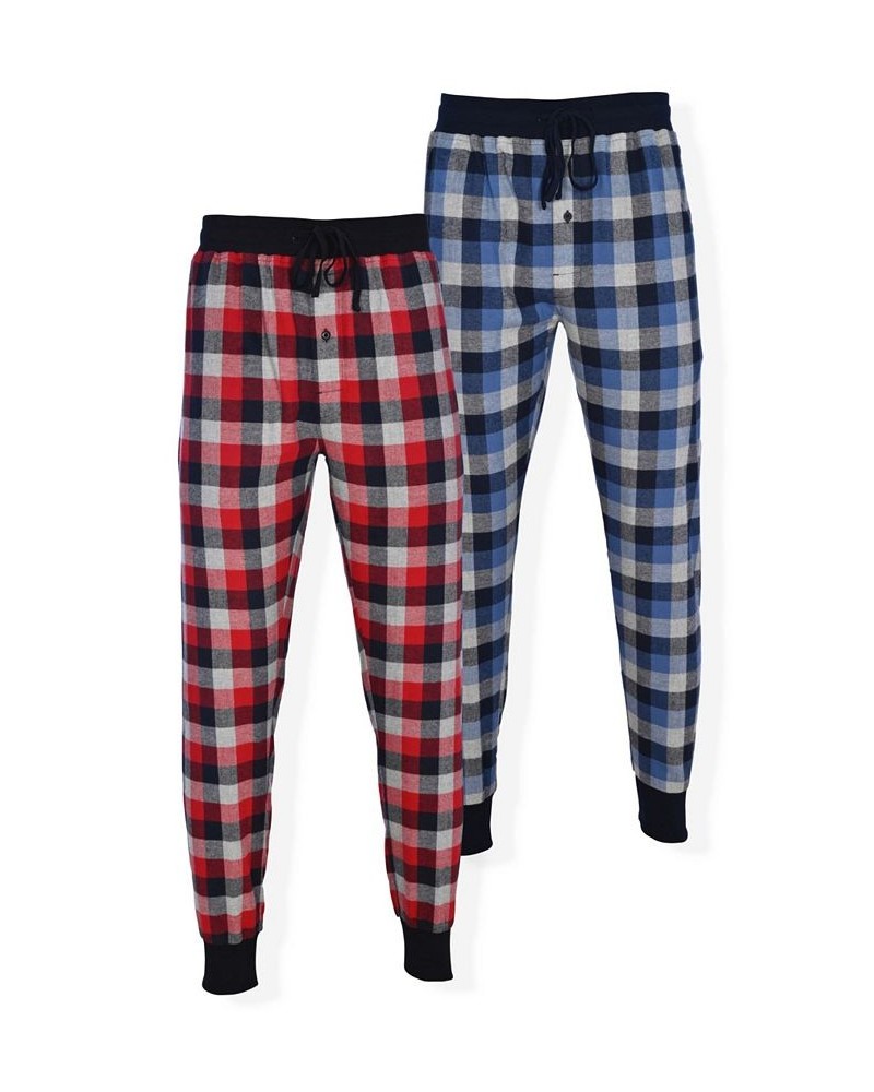 Men's Flannel Sleep Jogger Pants - 2pk. PD03 $20.50 Pajama