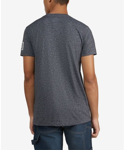 Men's Big and Tall Highlight Center Marled T-shirt Gray 2 $13.94 T-Shirts