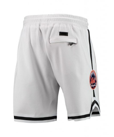 Men's White New York Mets Team Logo Shorts $39.95 Shorts