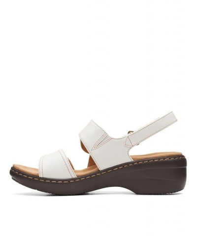 Women's Collection Merliah Opal Flat Sandals White $39.00 Shoes