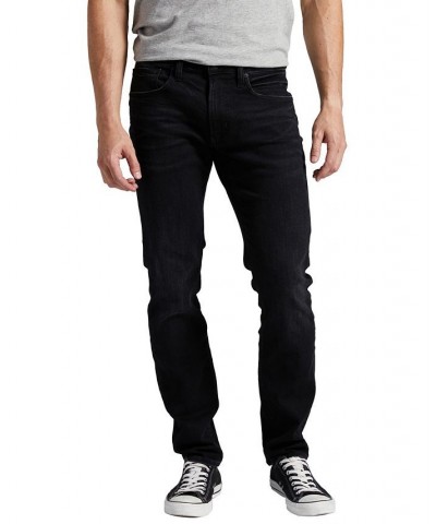 Men's Taavi Skinny Fit Skinny Leg Jeans Black $49.92 Jeans
