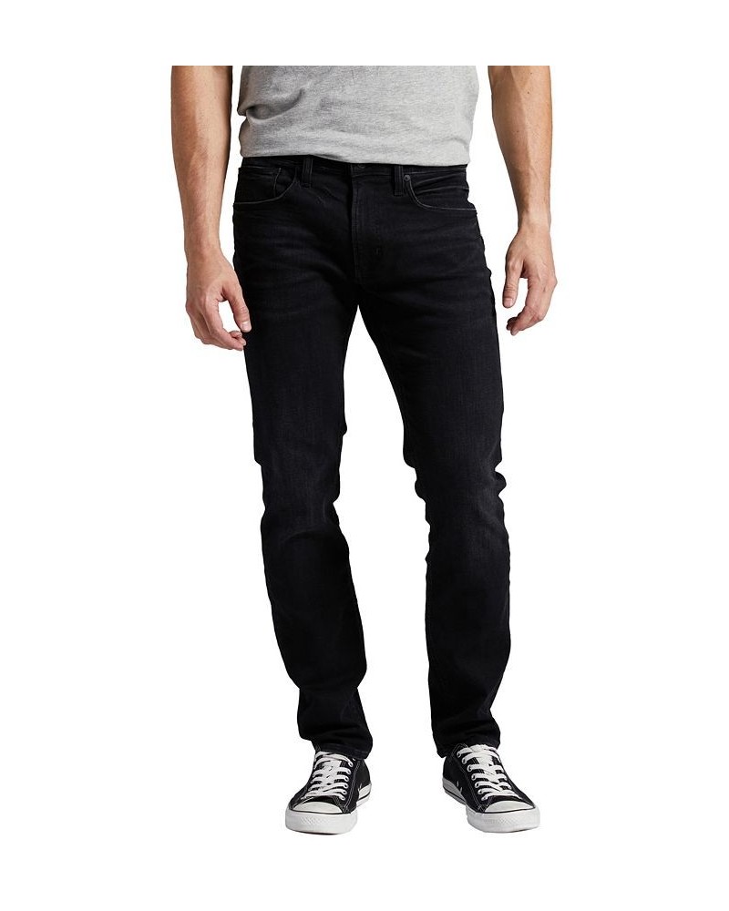 Men's Taavi Skinny Fit Skinny Leg Jeans Black $49.92 Jeans