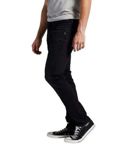 Men's Taavi Skinny Fit Skinny Leg Jeans Black $49.92 Jeans