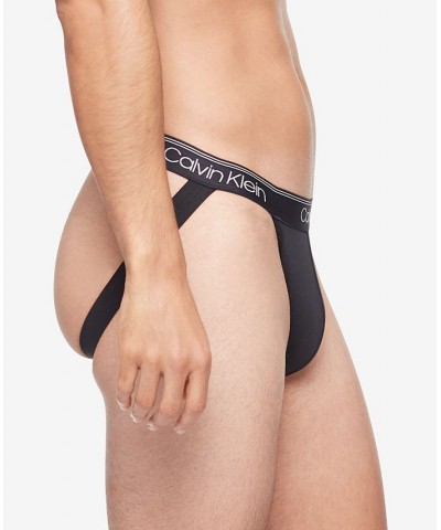 Men's 3-Pk Micro Stretch Jock Straps Black $19.25 Underwear