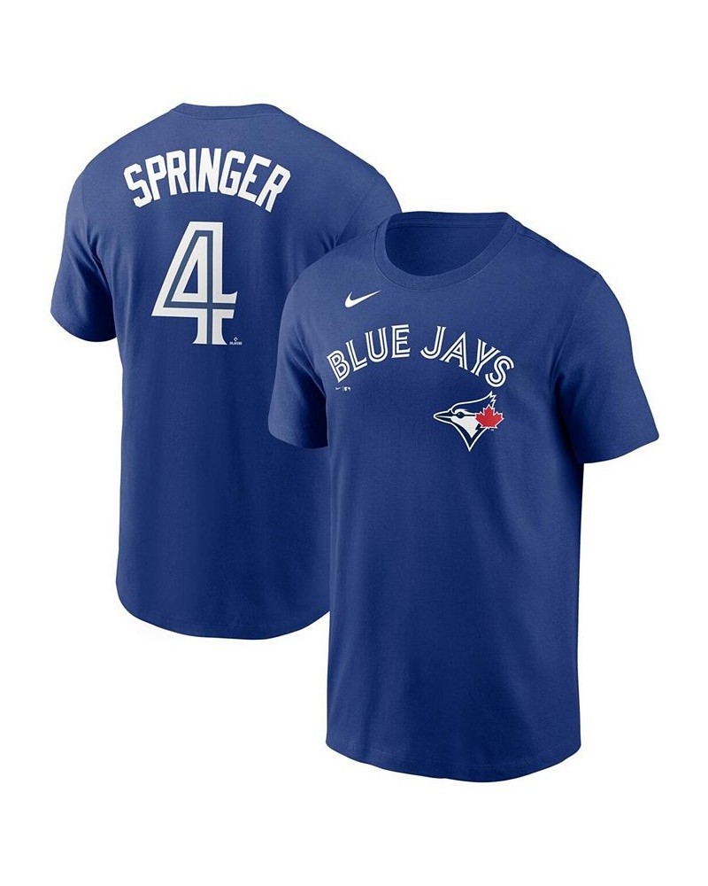 Men's Toronto Blue Jays Name & Number T-Shirt - George Springer $21.00 T-Shirts