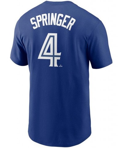 Men's Toronto Blue Jays Name & Number T-Shirt - George Springer $21.00 T-Shirts