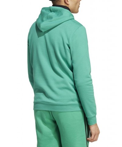 Men's Feel Cozy Essentials Fleece Pullover Hoodie Court Green $24.75 Sweatshirt