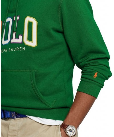 Men's RL Fleece Logo Hoodie Green $55.40 Sweatshirt