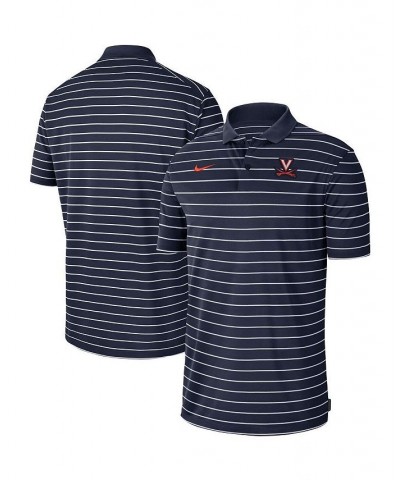 Men's Navy Virginia Cavaliers Icon Victory Coaches 2022 Early Season Performance Polo Shirt $26.66 Polo Shirts