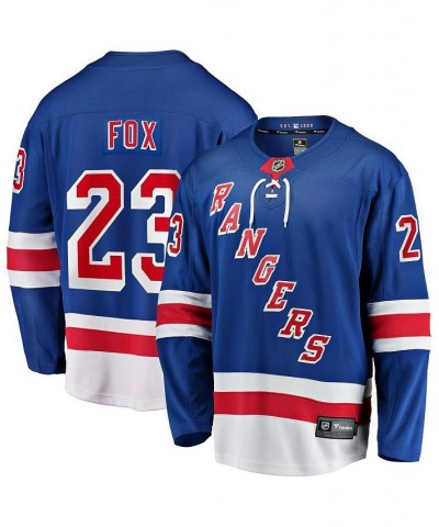 Men's Branded Adam Fox Blue New York Rangers Home Premier Breakaway Player Jersey $63.45 Jersey