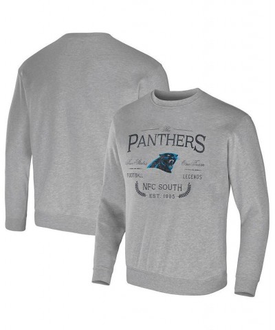 Men's NFL x Darius Rucker Collection by Heather Gray Carolina Panthers Pullover Sweatshirt $28.60 Sweatshirt