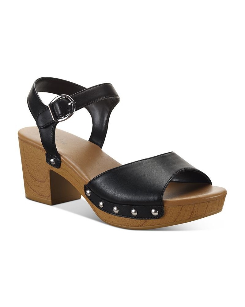 Anddreas Platform Block-Heel Sandals PD03 $35.45 Shoes