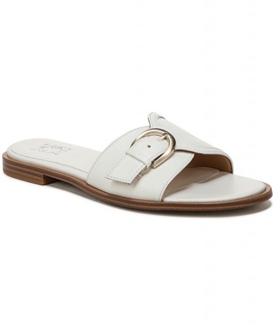 Lilia Slide Sandals White $53.41 Shoes