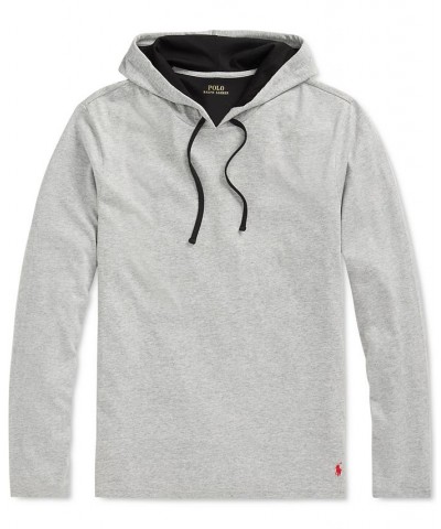 Men's Supreme Comfort Classic-Fit Pajama Hoodie Gray $39.00 Pajama