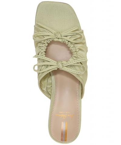 Dova Cork Platform Sandals Green $70.40 Shoes