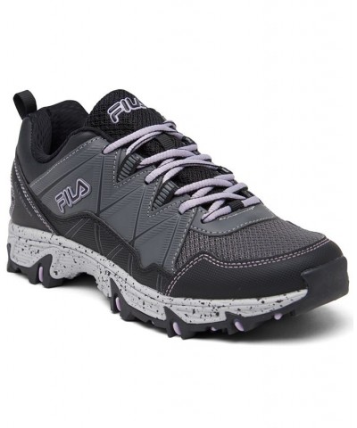 Women's AT Peake 24 Trail Running Sneakers Gray $25.20 Shoes