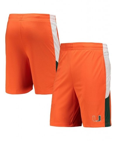 Men's Orange Miami Hurricanes Very Thorough Shorts $29.49 Shorts