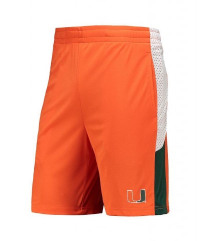 Men's Orange Miami Hurricanes Very Thorough Shorts $29.49 Shorts