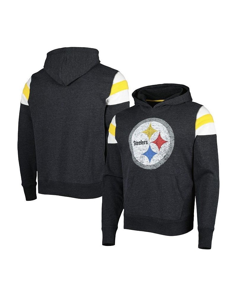 Men's Black Pittsburgh Steelers Premier Nico Pullover Hoodie $51.29 Sweatshirt