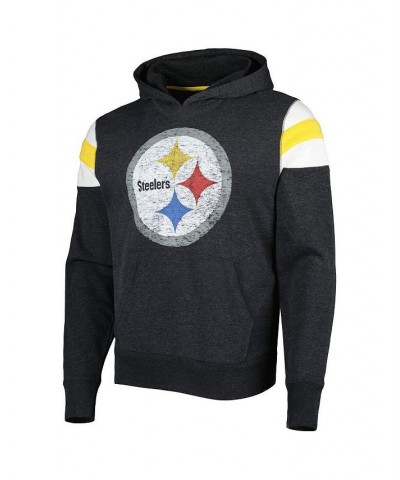 Men's Black Pittsburgh Steelers Premier Nico Pullover Hoodie $51.29 Sweatshirt