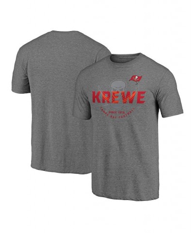 Men's Heather Gray Tampa Bay Buccaneers Hometown Collection Hot Route T-shirt $14.28 T-Shirts