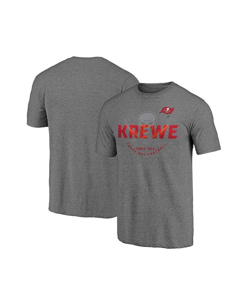 Men's Heather Gray Tampa Bay Buccaneers Hometown Collection Hot Route T-shirt $14.28 T-Shirts