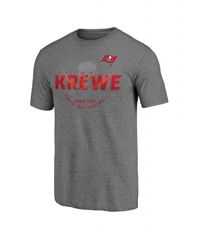 Men's Heather Gray Tampa Bay Buccaneers Hometown Collection Hot Route T-shirt $14.28 T-Shirts