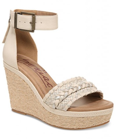 Women's Sabeen Ankle-Strap Espadrille Wedge Sandals PD03 $40.33 Shoes