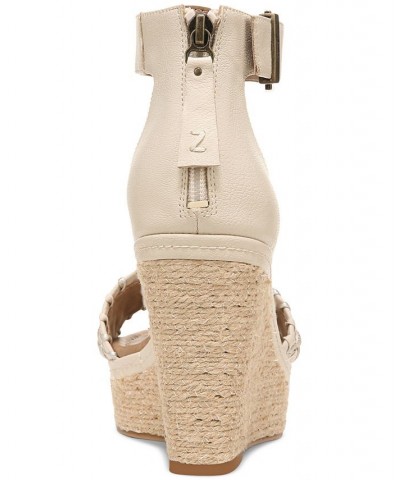 Women's Sabeen Ankle-Strap Espadrille Wedge Sandals PD03 $40.33 Shoes