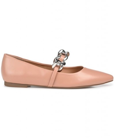 Women's Metinaa Chain Flat Mauve $44.10 Shoes