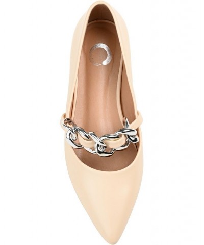 Women's Metinaa Chain Flat Mauve $44.10 Shoes