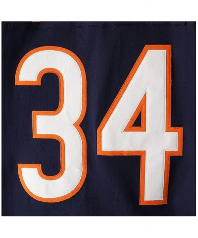 Men's Walter Payton Navy Chicago Bears Big and Tall Retired Player Name and Number Long Sleeve Top $53.30 Tops