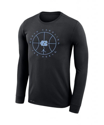 Men's Brand Black North Carolina Tar Heels Basketball Icon Legend Performance Long Sleeve T-shirt $25.85 T-Shirts