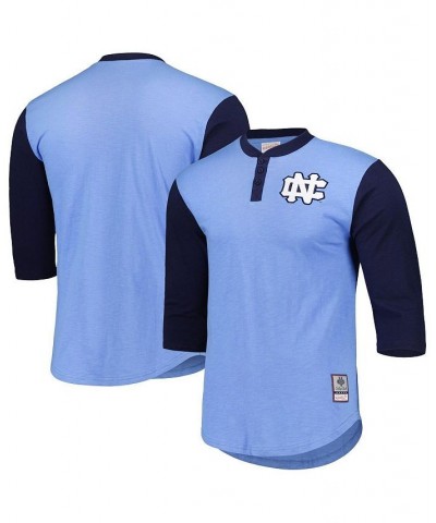 Men's Carolina Blue North Carolina Tar Heels Legendary Henley 3/4-Sleeve T-shirt $27.95 T-Shirts