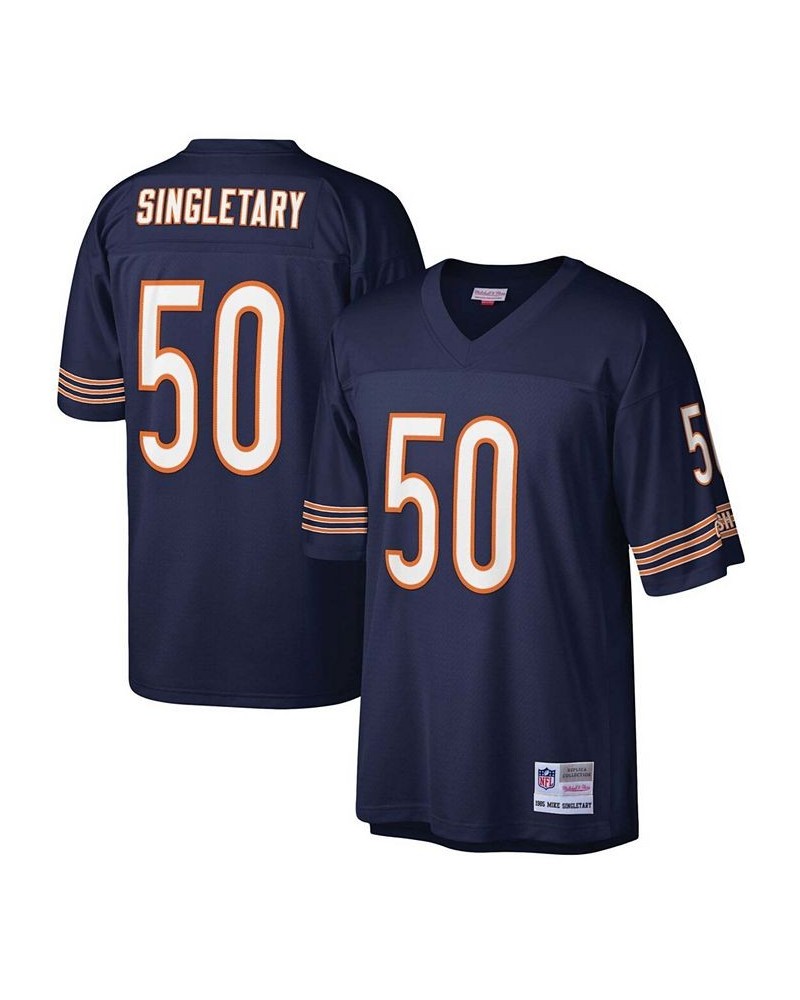 Men's Mike Singletary Navy Chicago Bears Legacy Replica Jersey Blue $62.90 Jersey