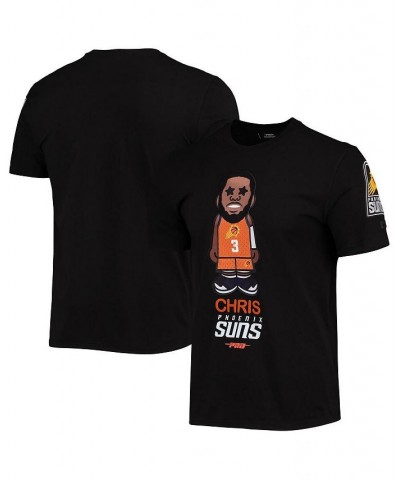 Men's Chris Paul Black Phoenix Suns Caricature T-shirt $33.79 T-Shirts