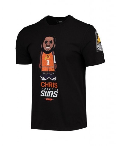 Men's Chris Paul Black Phoenix Suns Caricature T-shirt $33.79 T-Shirts