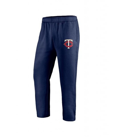 Men's Navy Minnesota Twins Primary Logo Sweatpants $35.09 Pants