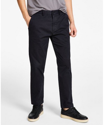 Men's Regular-Fit Wide Leg Jimi Pants Black $48.60 Pants