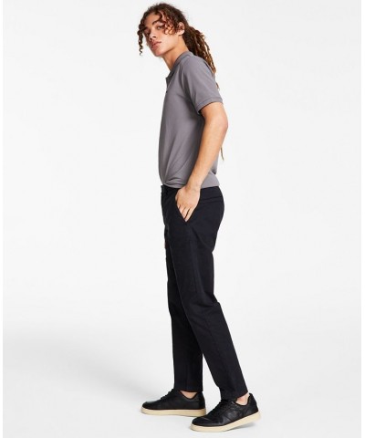 Men's Regular-Fit Wide Leg Jimi Pants Black $48.60 Pants