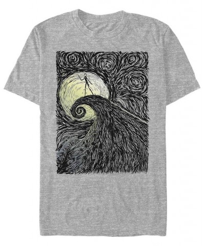 Men's Spiral Hill Short Sleeve T-Shirt Gray $17.15 T-Shirts