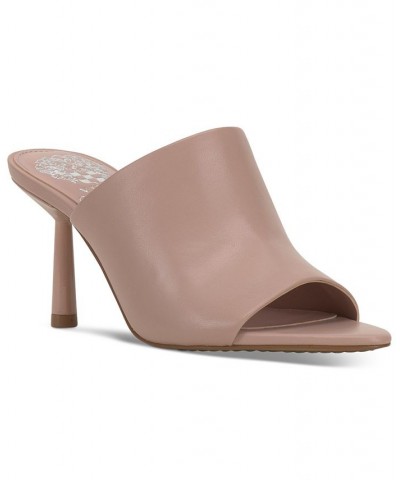 Pileesa Pointed-Toe Stiletto Mule Sandals Pink $48.00 Shoes